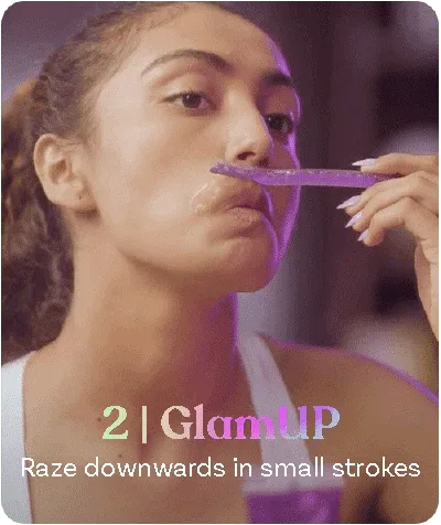 Glide in downward strokes 2