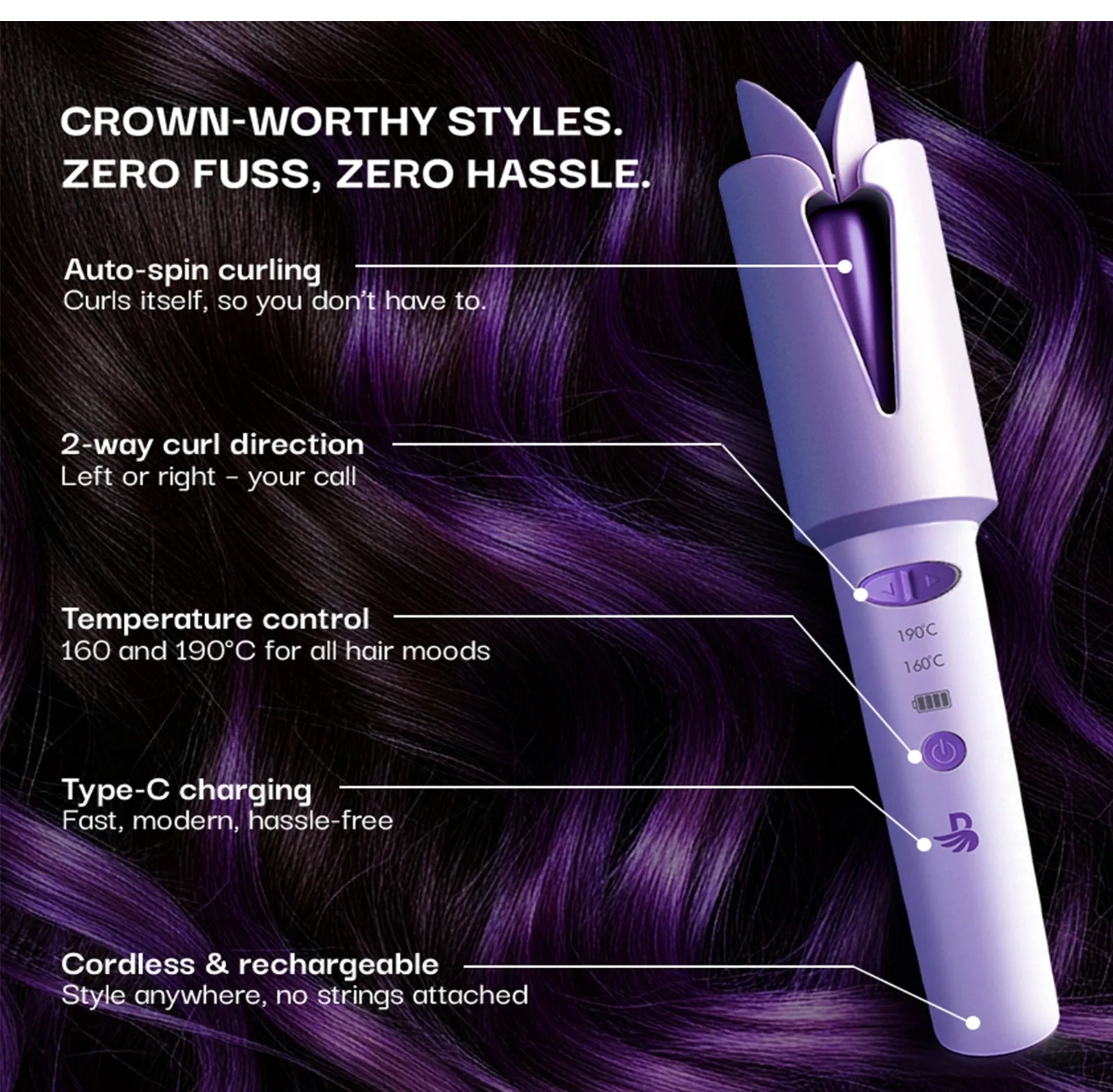 Portable Auto Curler | Twister