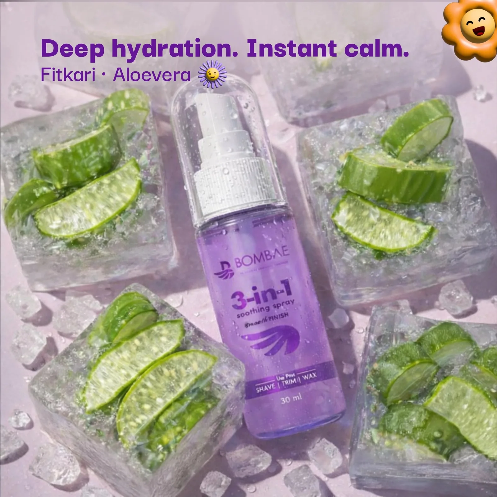 3-in-1 Soothing Spray - Smooth Finish