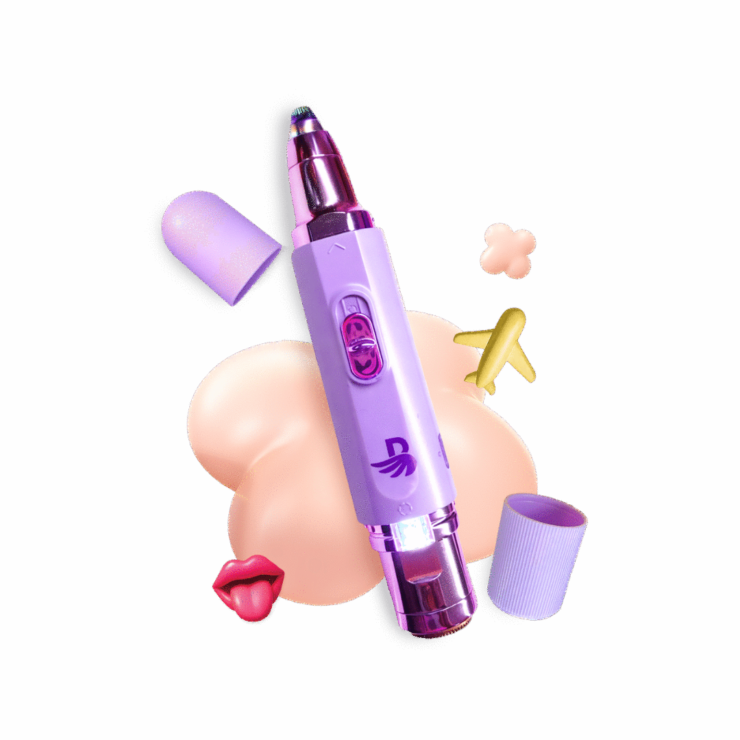 Face & Eyebrow Trimmer | Two-Faced