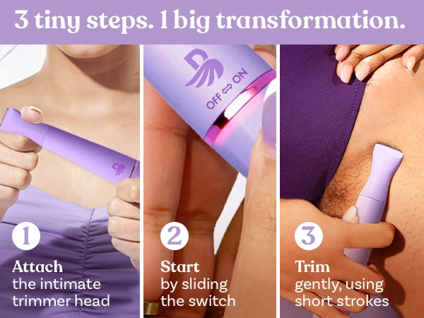 6-in-1 bikini trimmer | Fuzzoff 👙