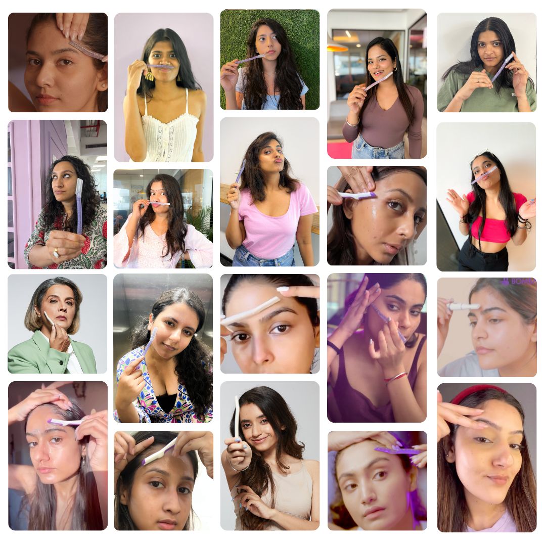 Bscwomen face razors - loved by makeup artists