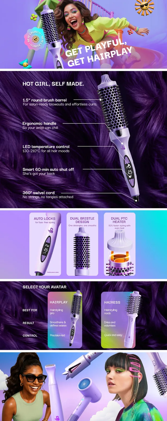 Thermal Blowout Brush | Hairplay