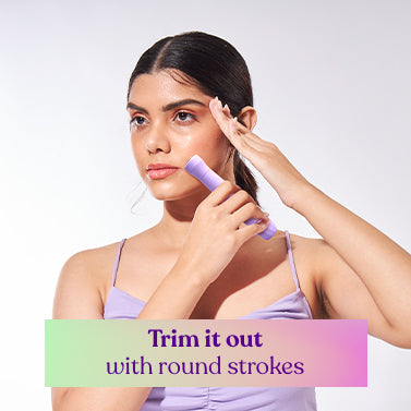 Trim it out with short strokes 3